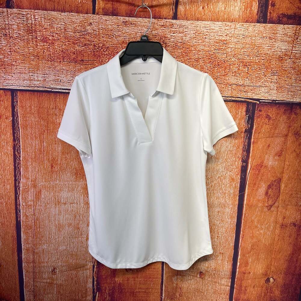 Mercer+Mettle Women's Everyday Performance Polo Shirt Sz S